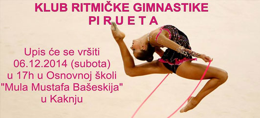 KRG “Pirueta” Visoko – Održana revija ritmičke gimnastike