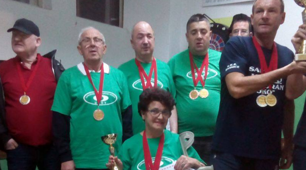 Slijepi iz Visokog treći na međunarodnom turniru u pikadu u Crnoj Gori