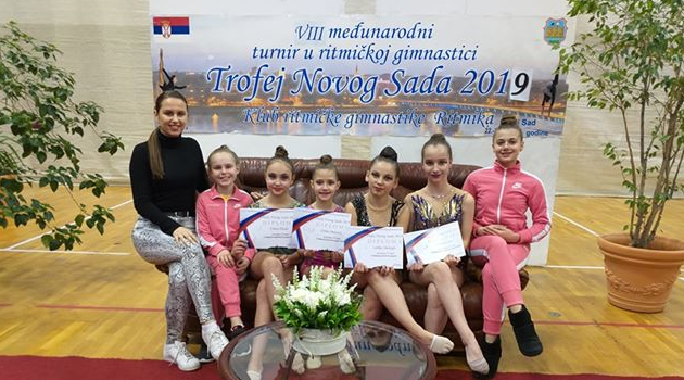 Visočke gimnastičarke nastupile na “Trofeju Novog Sada” u Srbiji