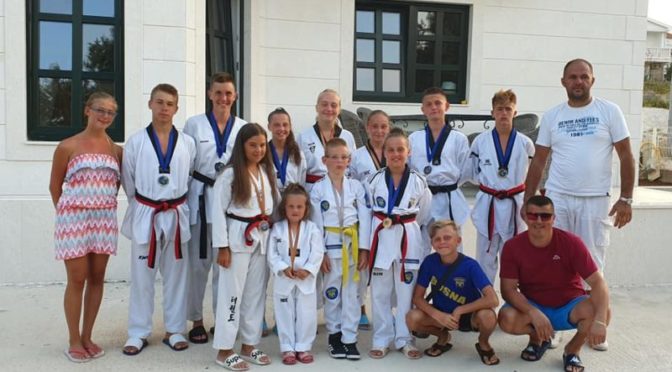 Odličan nastup Taekwondo Cluba Bosna na Korčuli