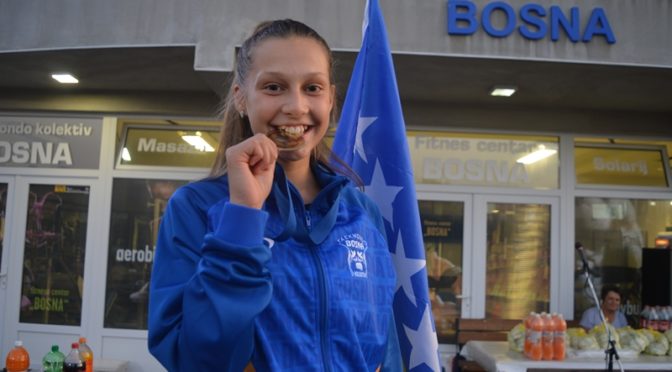 Sajra Kajević postala omladinska balkanska prvakinja u taekwondou