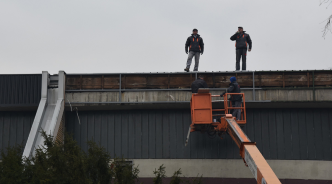 Počela druga faza rekonstrukcije krova na KSC „Mladost”
