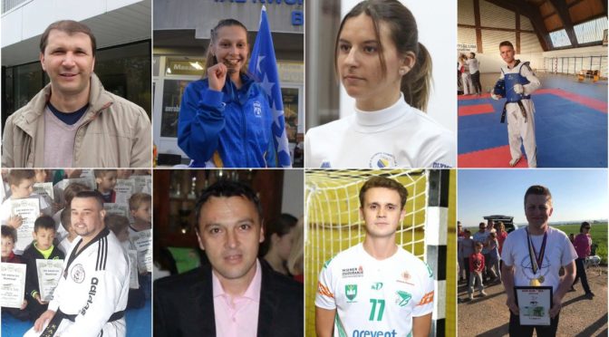 Visočanima devet priznanja na izboru za sportistu godine u ZDK-u