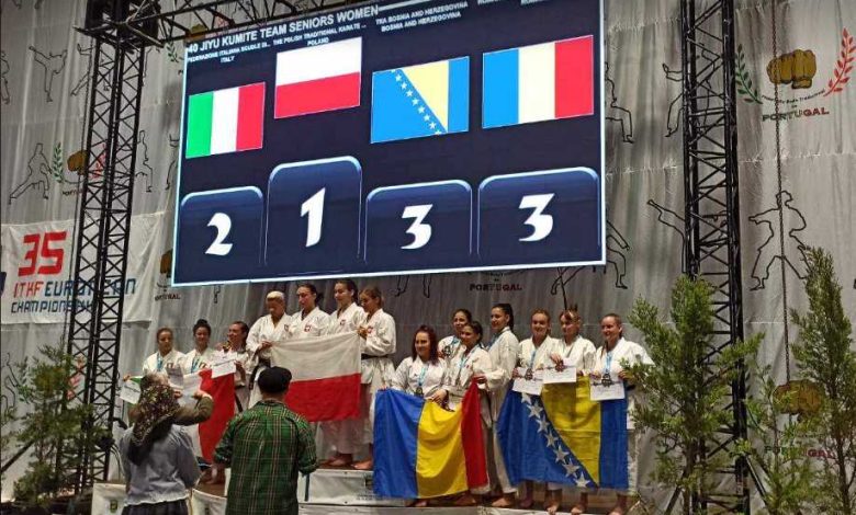 ITKF European Championship u traditionalnom karateu: Seniorke BiH osvojile bronzu