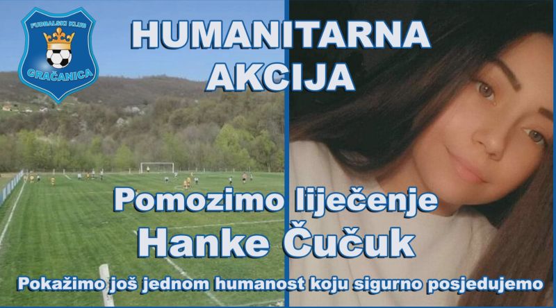 FK “Gračanica” Visoko prikuplja sredstva za liječenje Hanke Čučuk