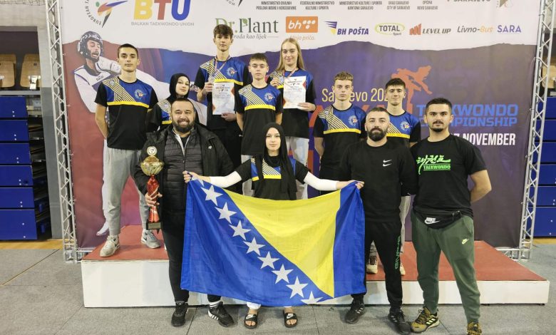 Taekwondo Kolektiv Bosna-Rudar ima nove prvake Balkana