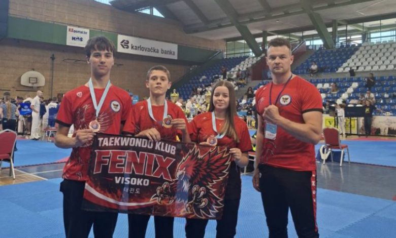 TKD klub “Fenix” briljirao na “Karlovac Openu 2026.”
